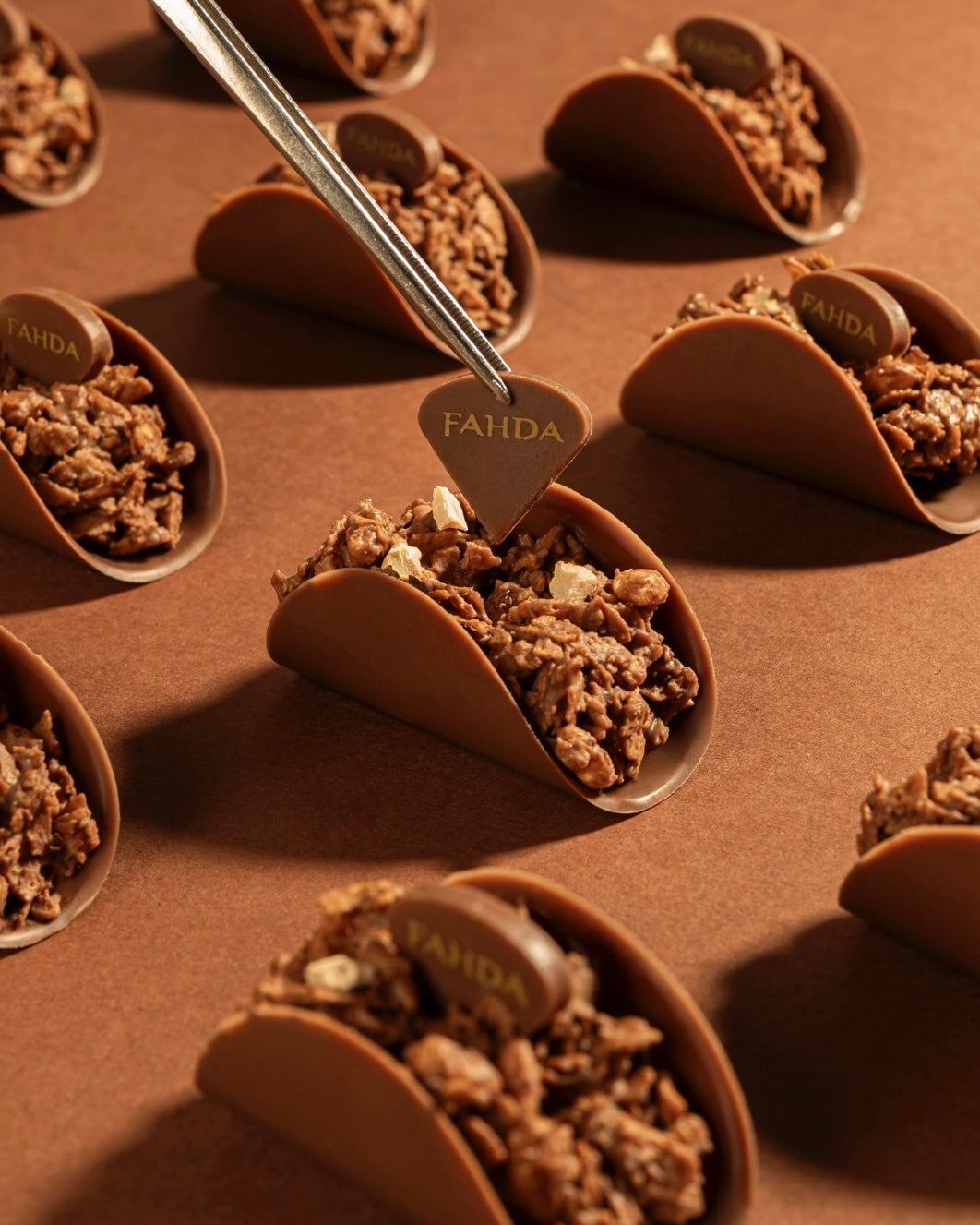 Fahda Signature Chocolate Taco