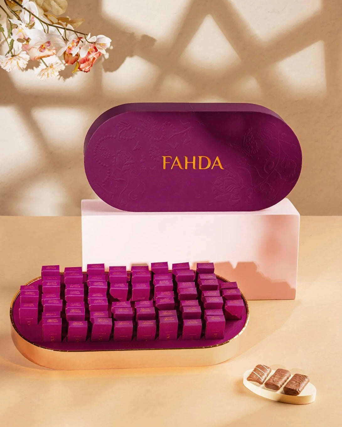 Fahda Crepe Dantelle